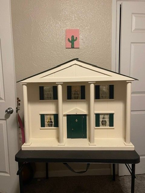 VINTAGE 1950-60s, ONE OF A KIND, CUSTOM MADE 1:12 Dollhouse