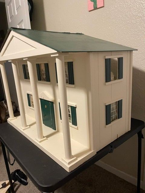 VINTAGE 1950-60s, ONE OF A KIND, CUSTOM MADE 1:12 Dollhouse