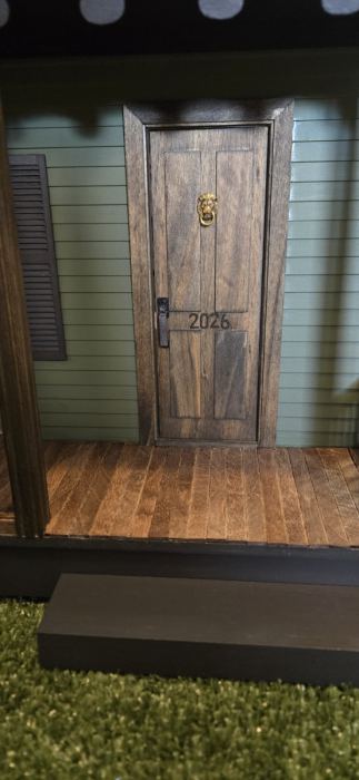 Custom One Of A Kind 1:12 Scale Miniature Dollhouse With Accessories