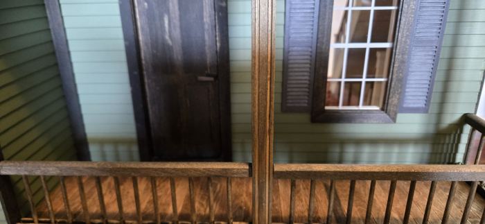 Custom One Of A Kind 1:12 Scale Miniature Dollhouse With Accessories