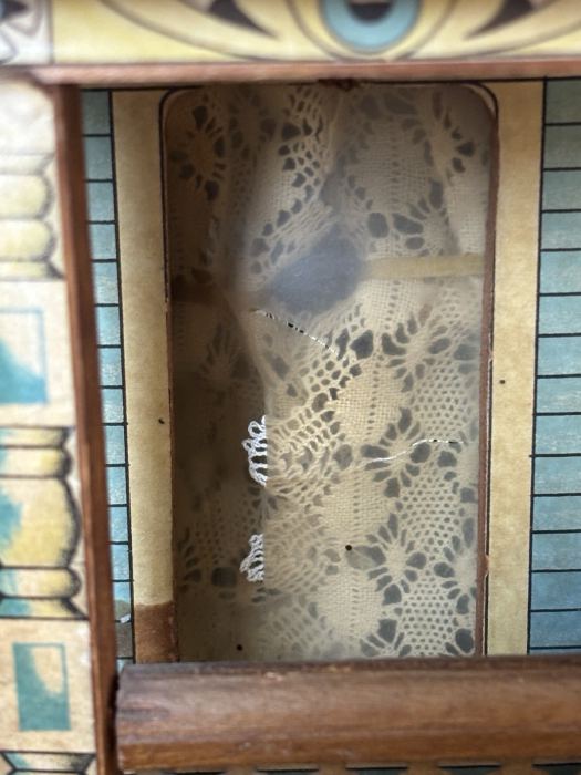 Antique R. Bliss Lithographed Dollhouse Furnished Early 20th Century
