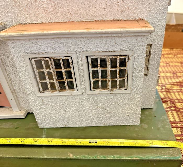 ANTIQUE TRIANG PRINCESS ENGLISH ENGLAND HTF RARE GREEN ROOF WOODEN DOLL HOUSE 
