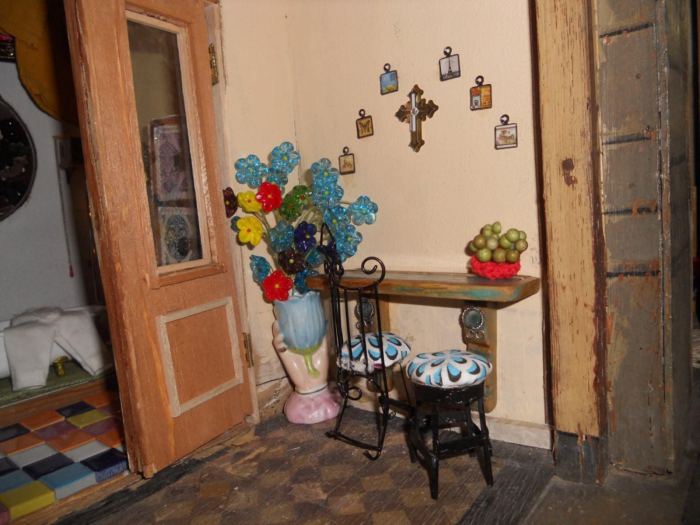 Antique Victorian Dollhouse - Custom Handcrafted - Fully Furnished