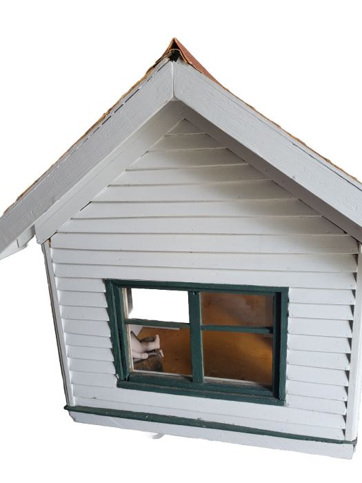 Antique  Dollhouse  Handmade 1920s