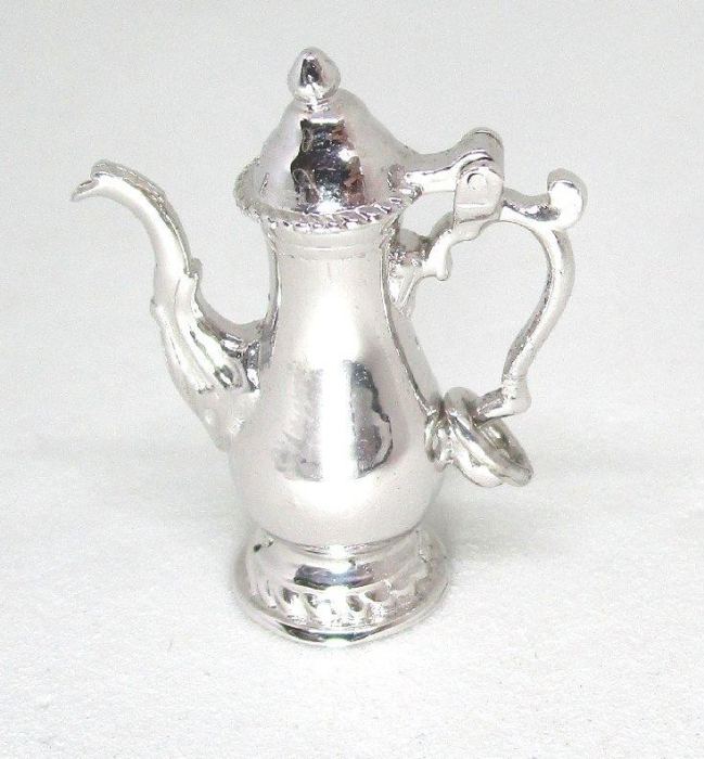 George III Sterling Silver Dollhouse Miniature Coffee Pot