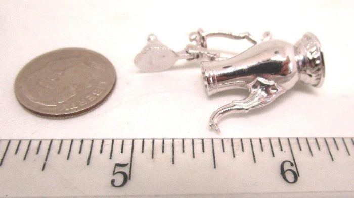 George III Sterling Silver Dollhouse Miniature Coffee Pot